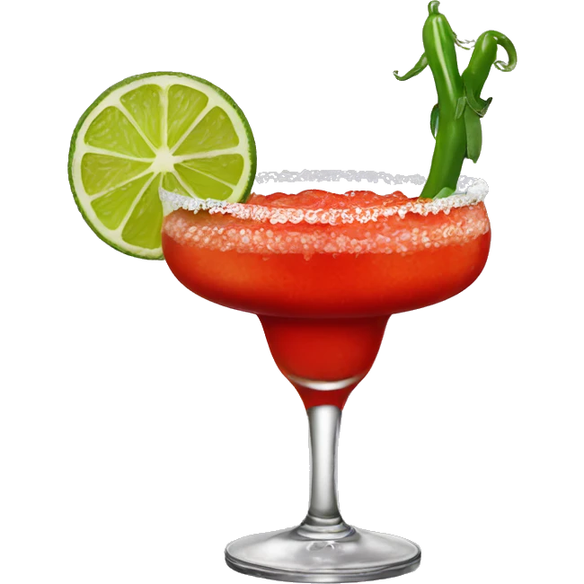 red chili margarita emoji