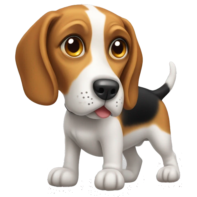 Beagle hound dog emoji
