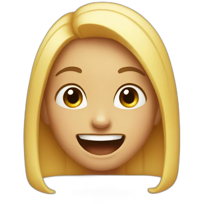 sister laughing after you emoji