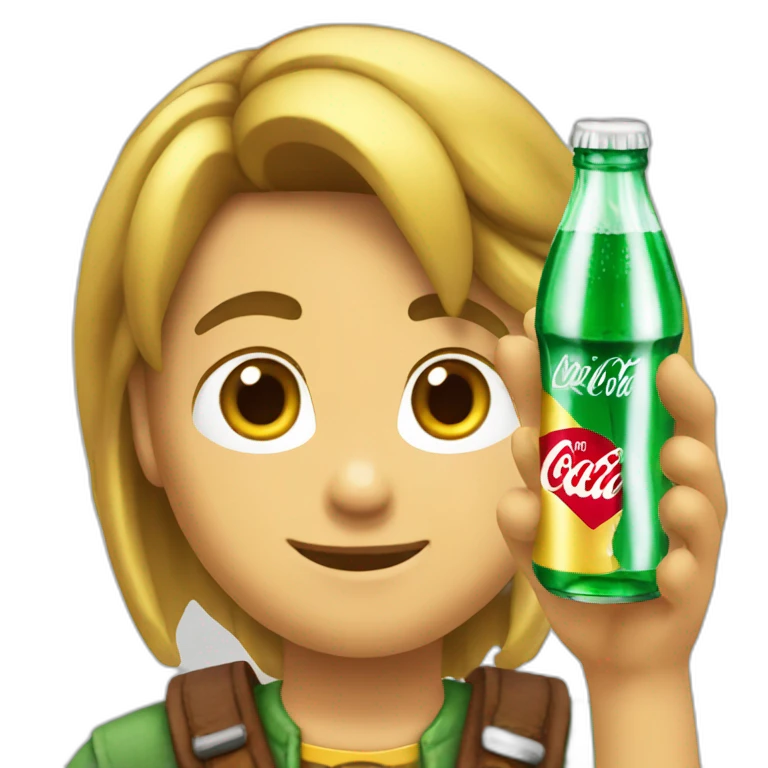Link drink coca cola emoji