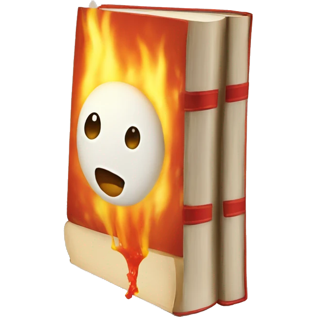 Spicy book emoji
