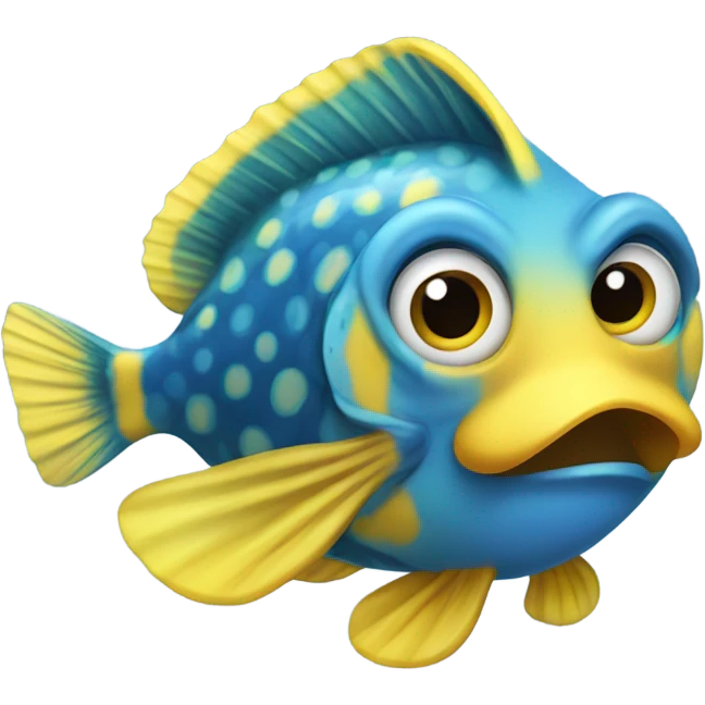 Flounder from “The little mermaid” emoji