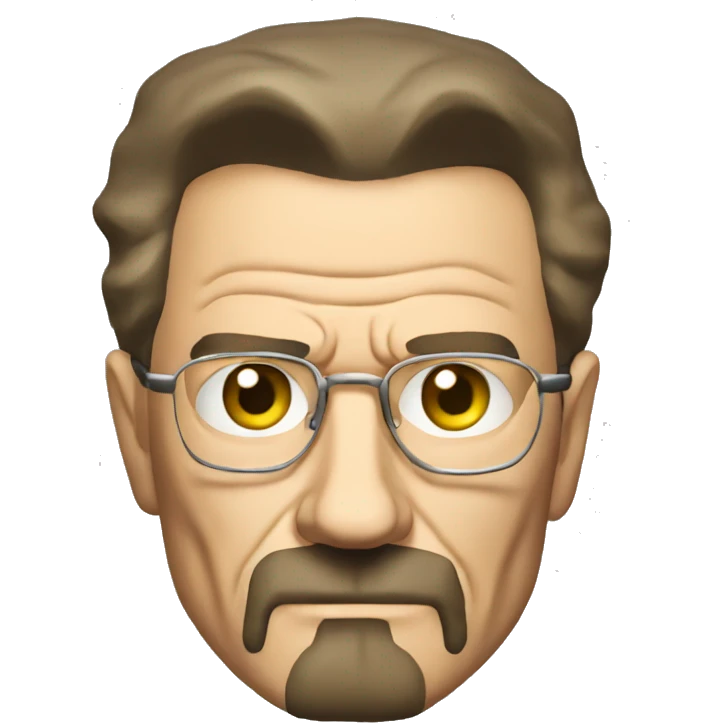 walter white staring  emoji