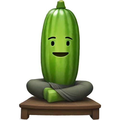 Zen emoji cumcumber  emoji