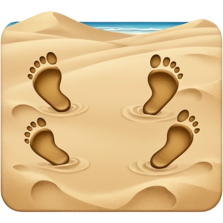 footsteps emoji