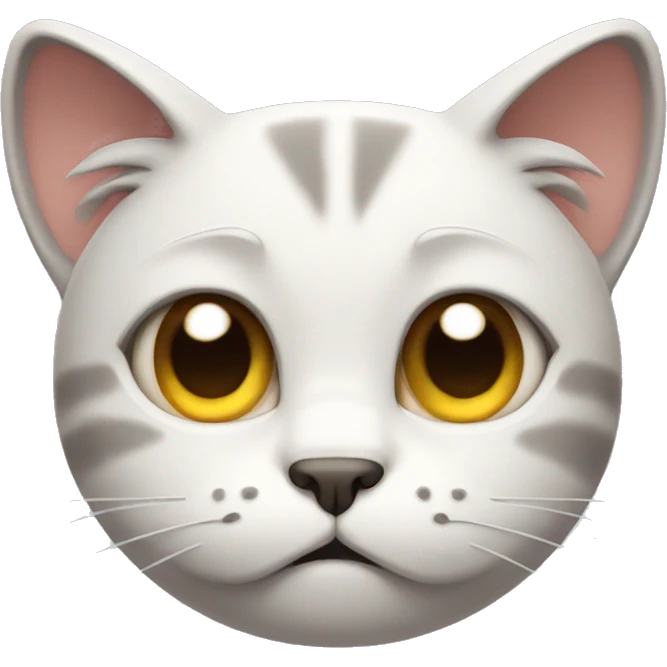 unhappy cat emoji