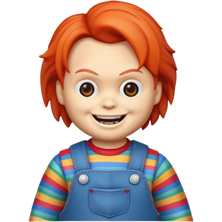 Un emojin de chuky emoji