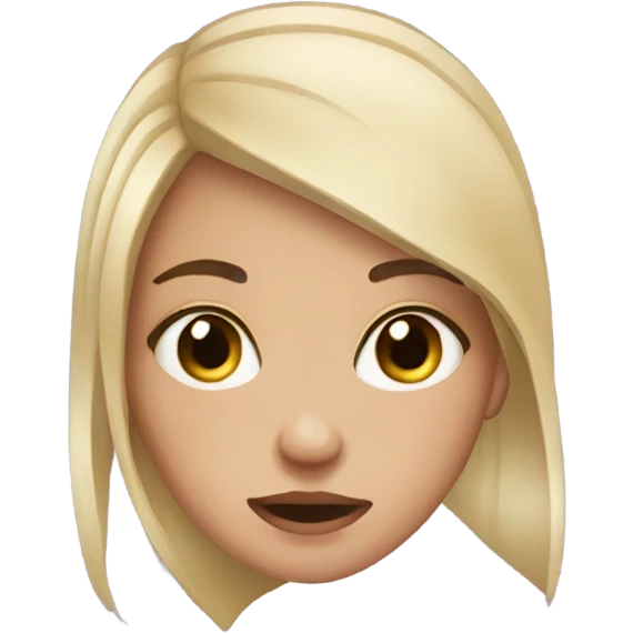 Girls with acne emoji