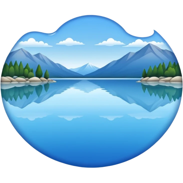 Lake  emoji