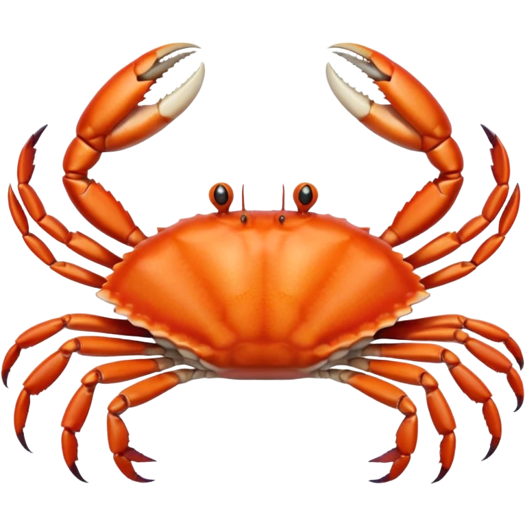White crab emoji