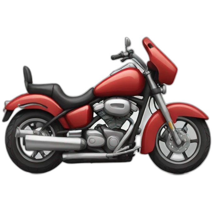 crazy motorcycle emoji