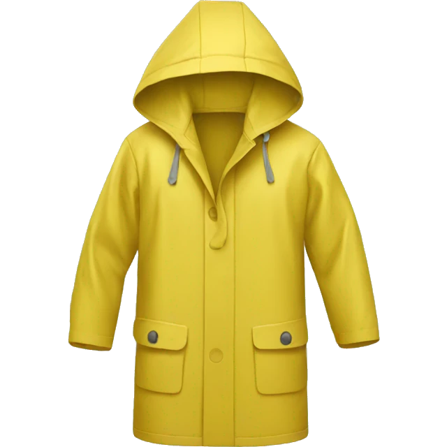 Raincoat emoji