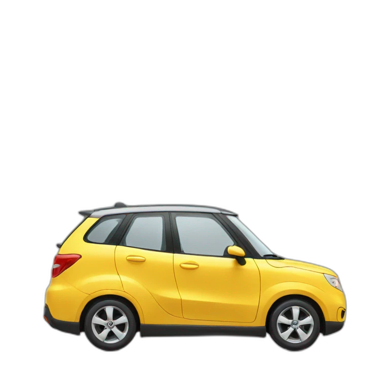 Cat car emoji
