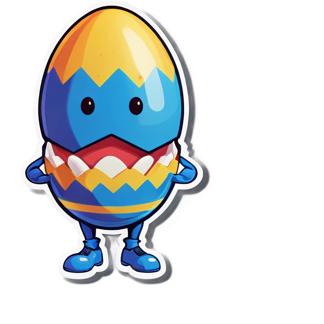 Egg man  emoji