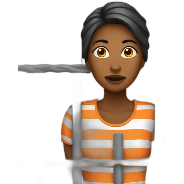 woman in jail emoji