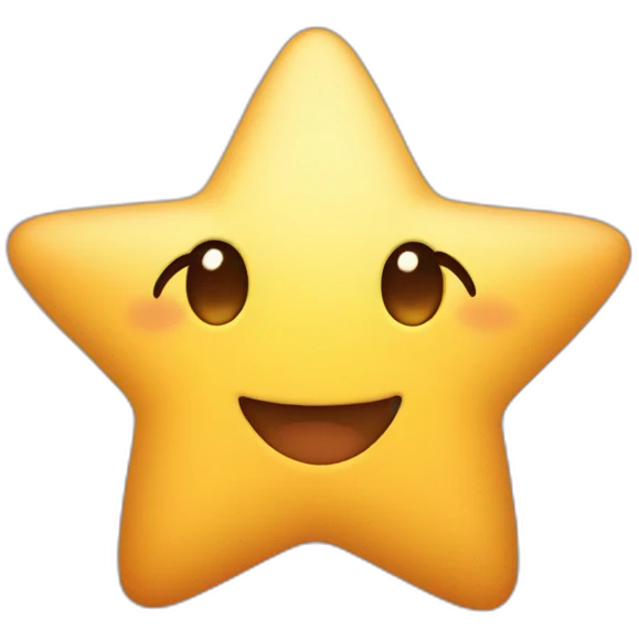 cute star emoji