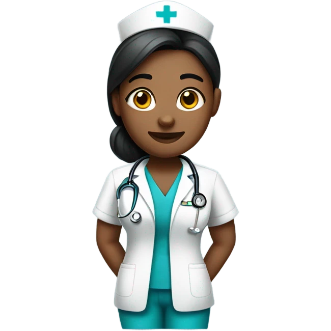 Nurse with tattoos  emoji