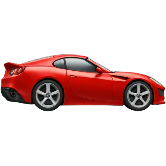red sports car emoji