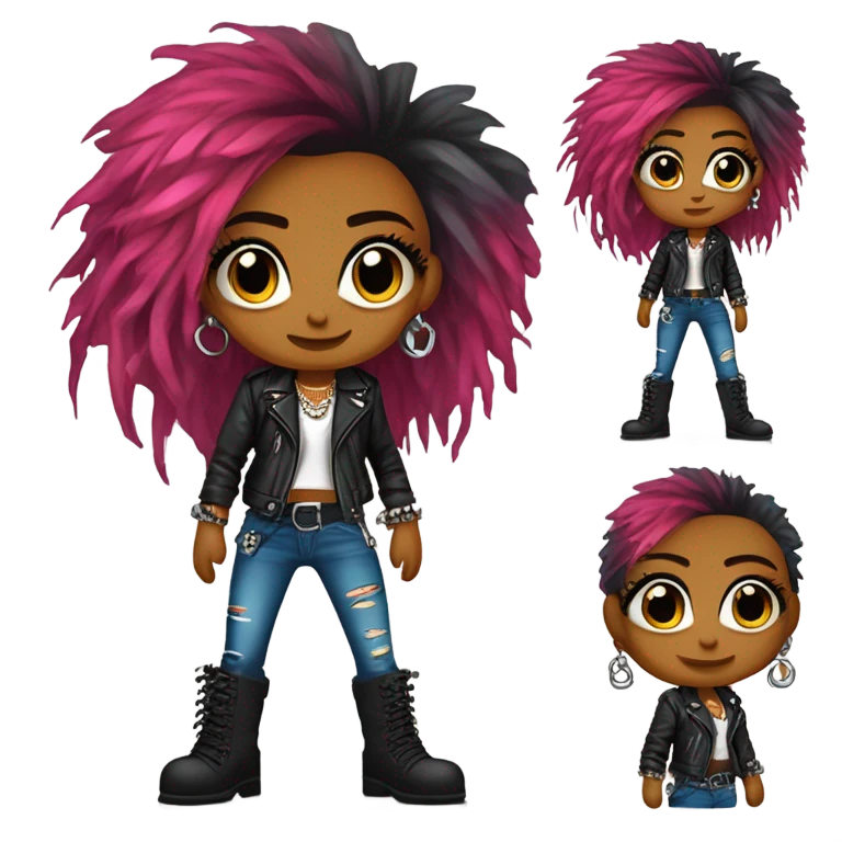 Punk emoji