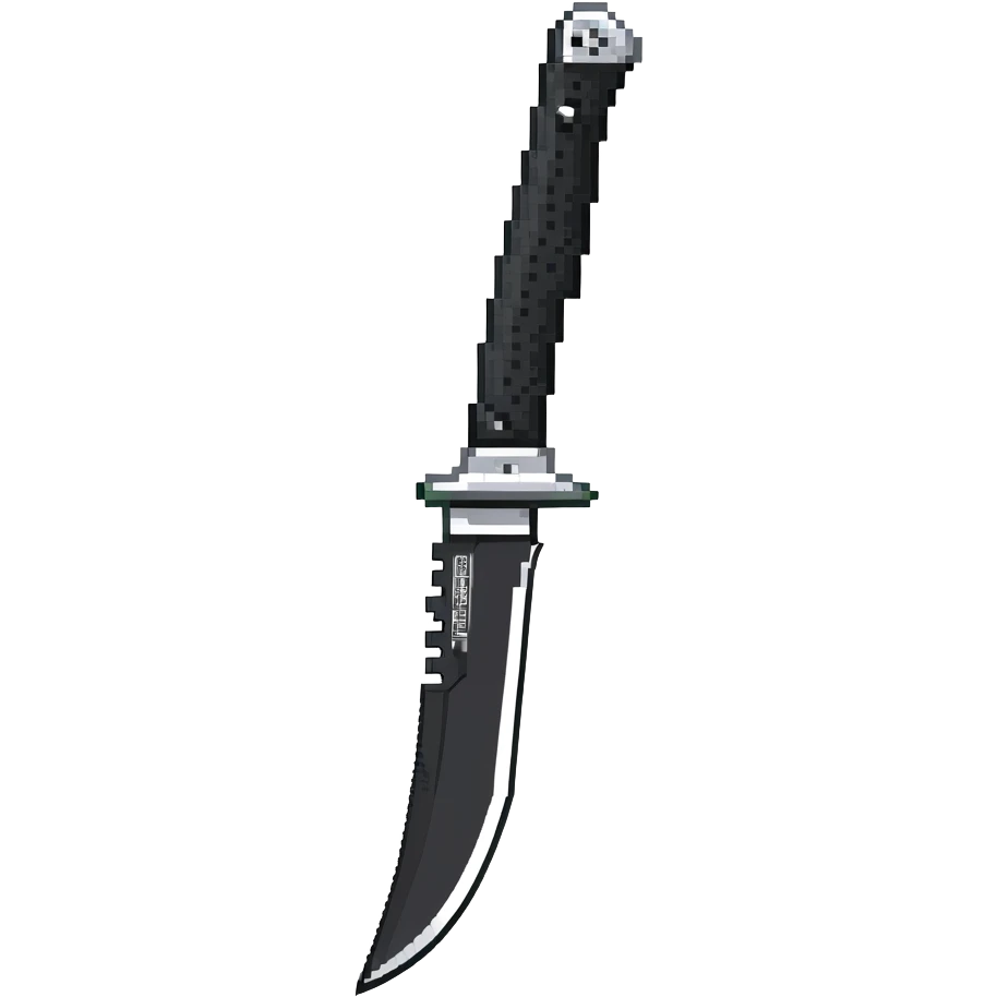 Cold Steel Espada knife with black handle emoji