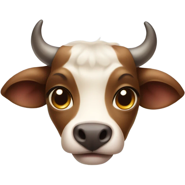 cute bull emoji
