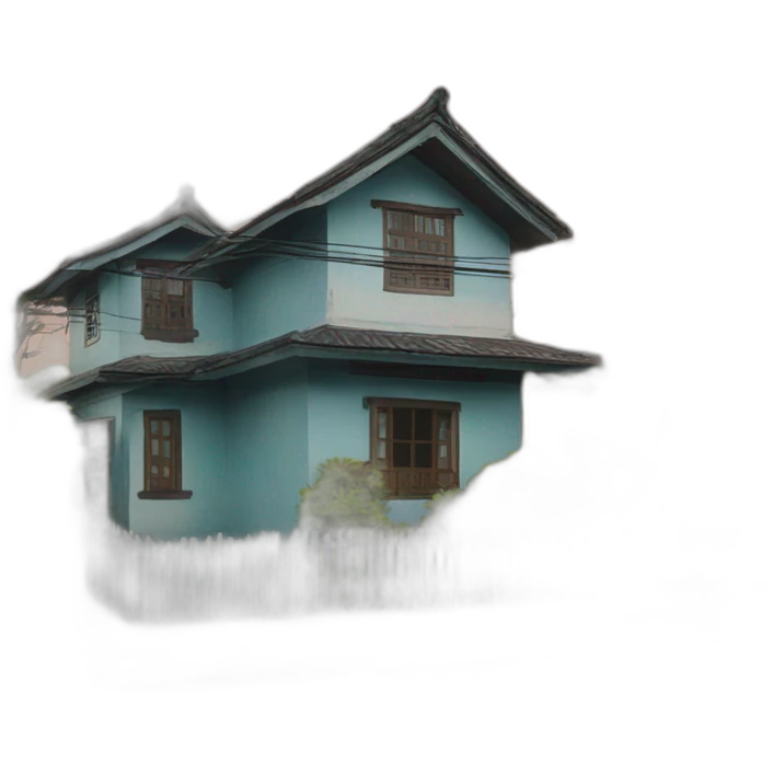 house and street Philippines emoji