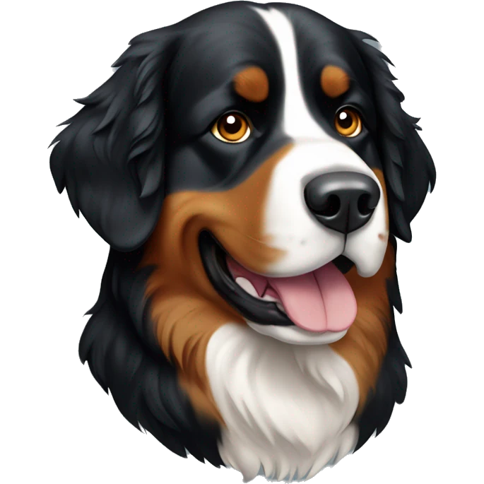 Bernese mountain dog  emoji
