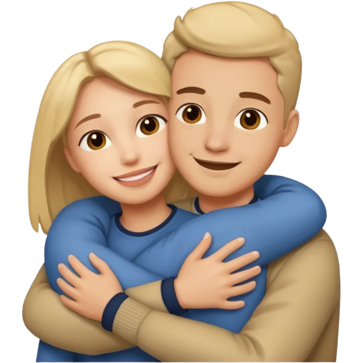 Hug fav person emoji