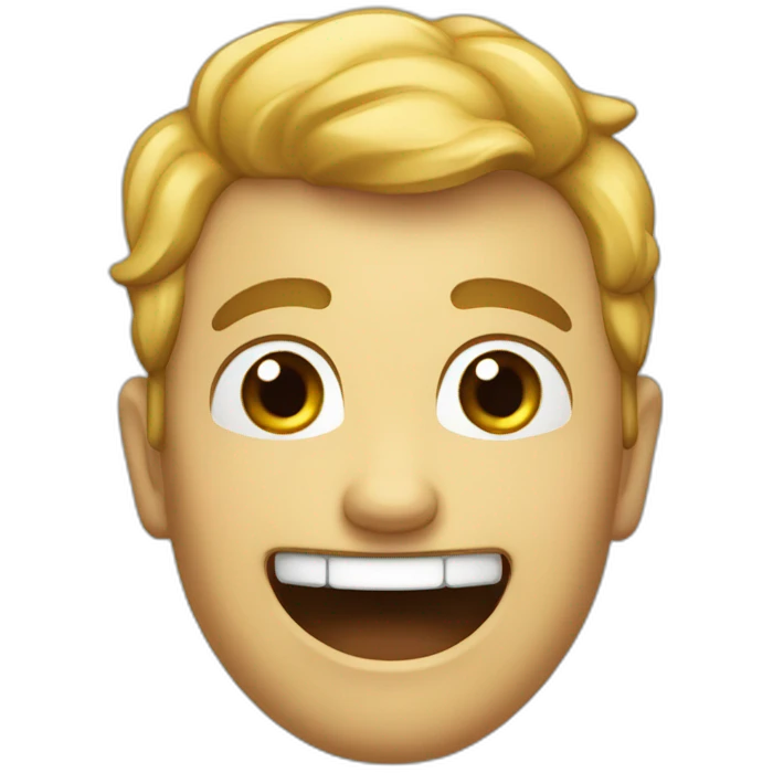 Choquée rire emoji