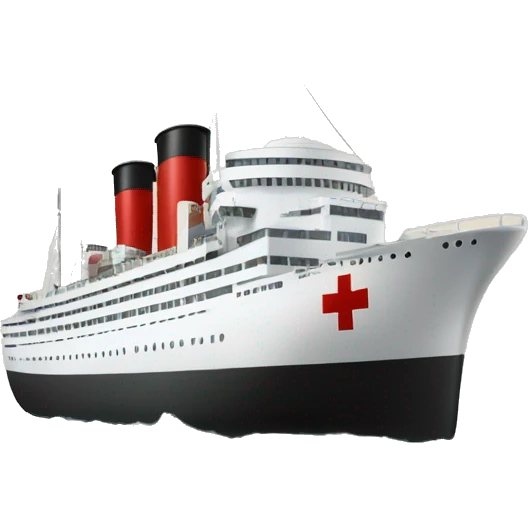 Hospital ship white star line emoji