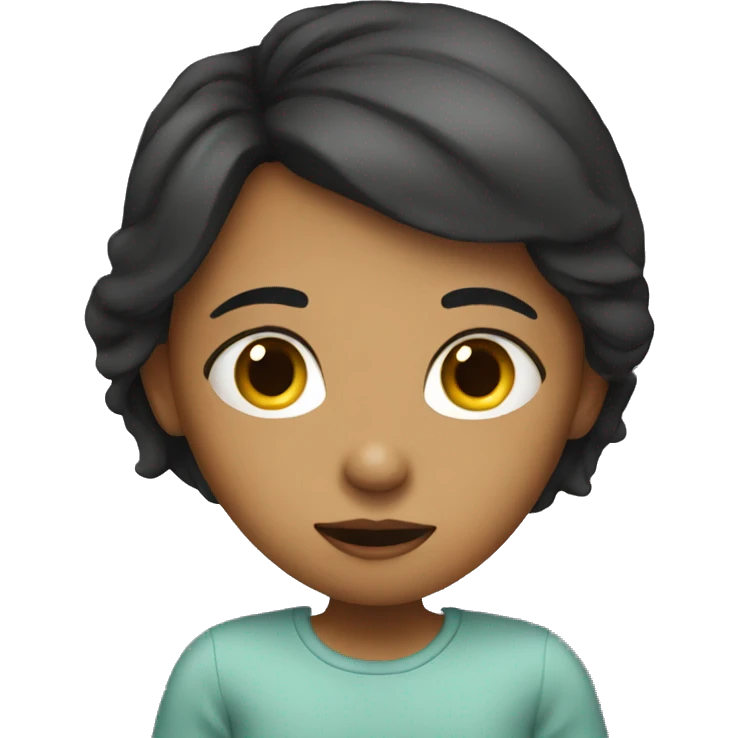 Girl watching tv emoji