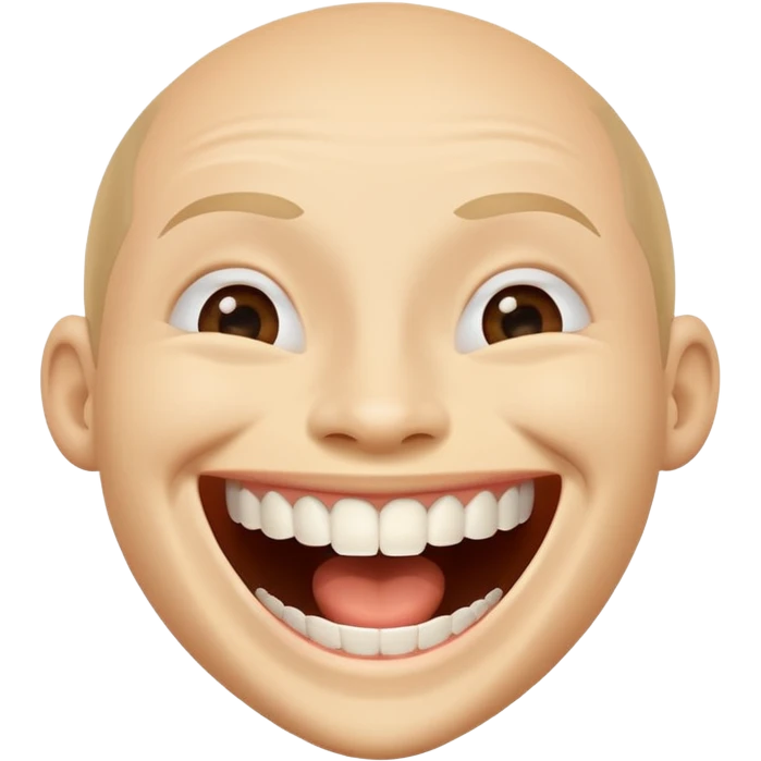 laughing at joke emoji