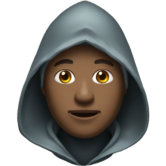 human with shark hood emoji