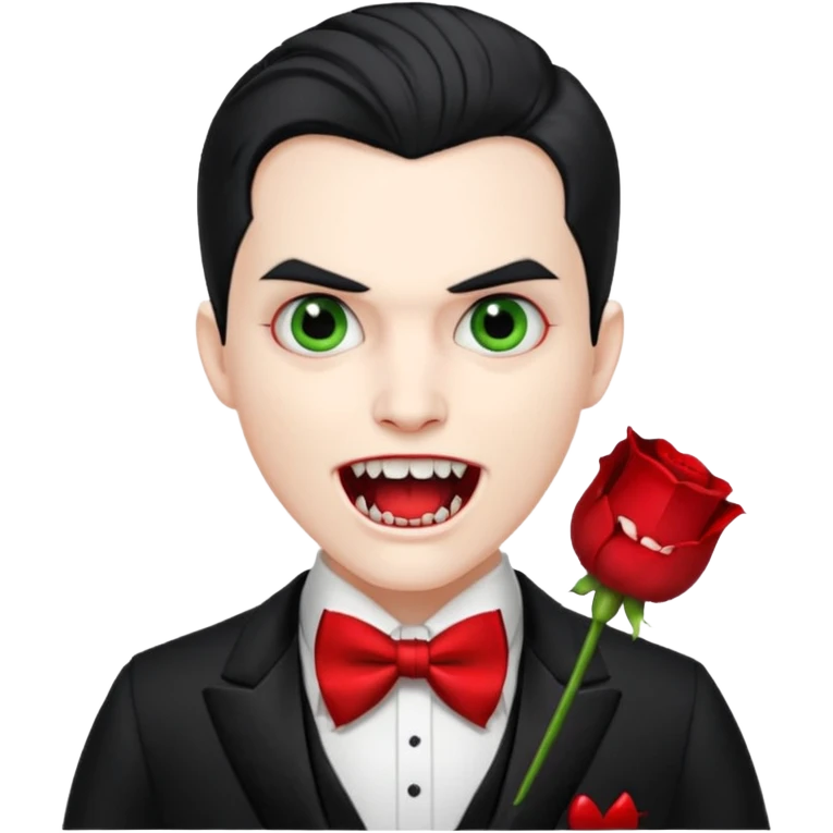 vampire singing emoji