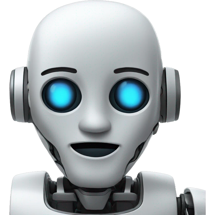 AI robot emoji