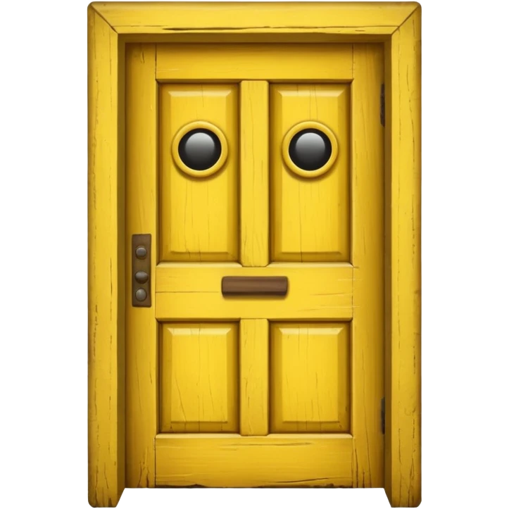 Yellow Door  emoji