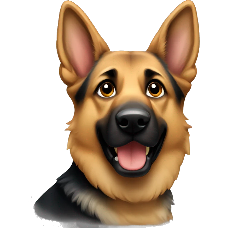 German shepherd emoji