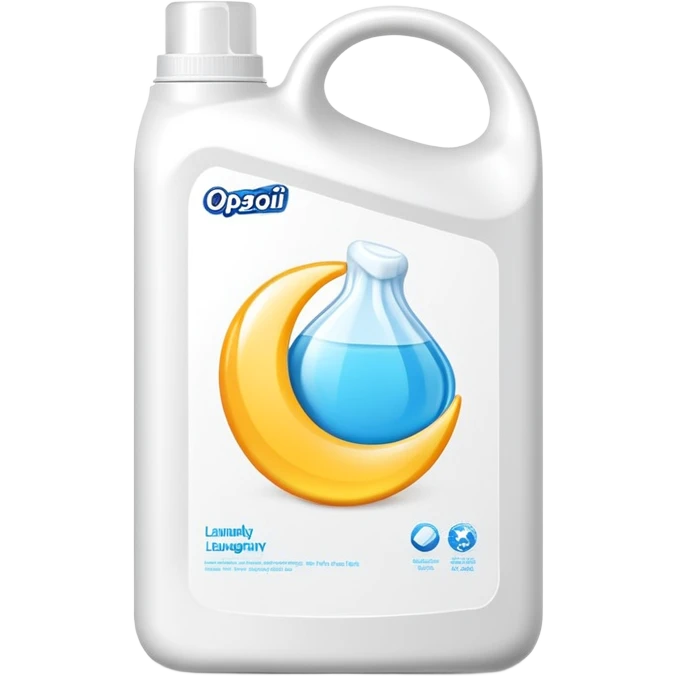 white packaging laundry detergent  emoji