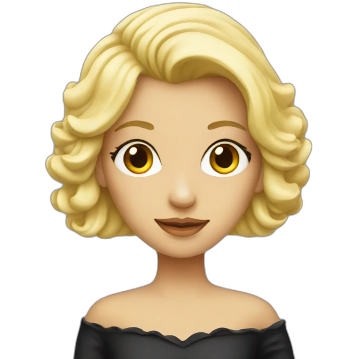 Blonde pianist emoji