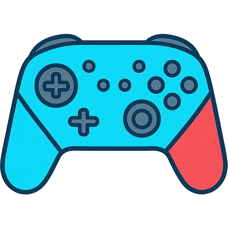 Nintendo Switch 2 Pro Controller, modern, detailed, product icon emoji