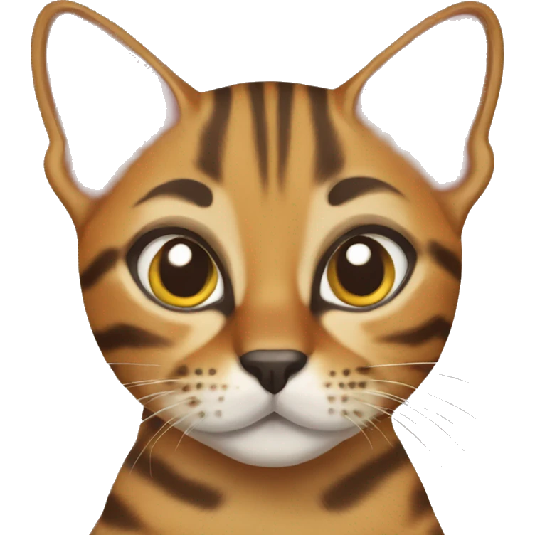 bengal cat emoji
