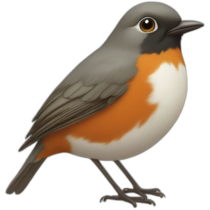 goofy robin bird emoji