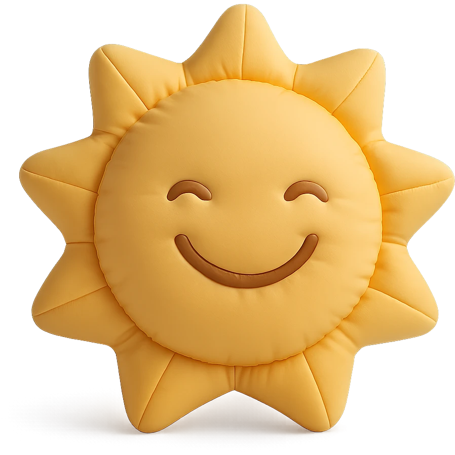 smiling sun emoji
