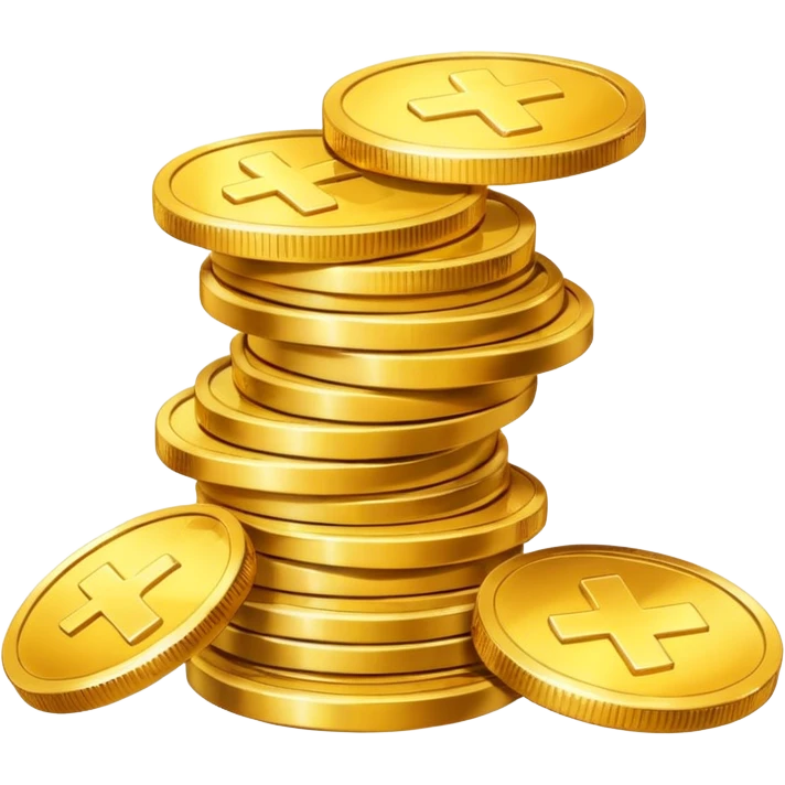 stack of coins emoji emoji