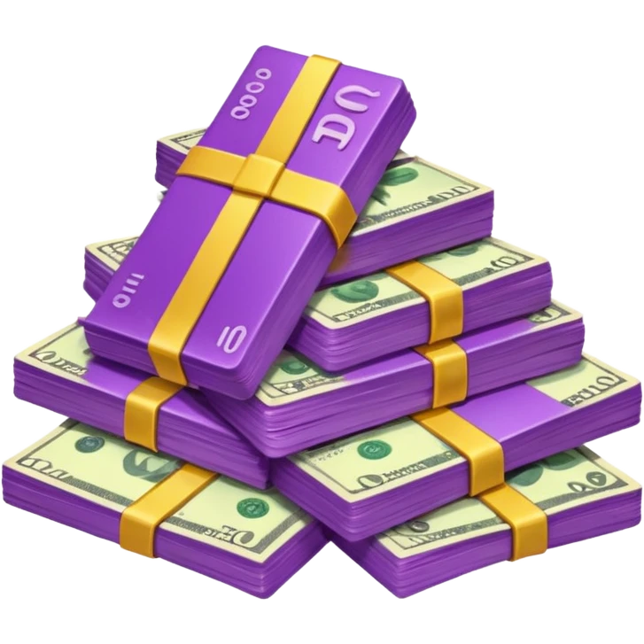 purple money emoji
