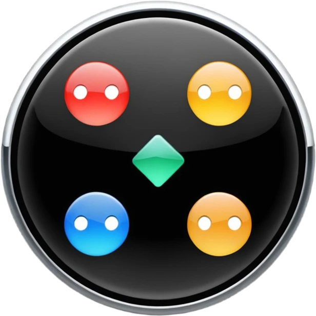 Play buttons black emoji