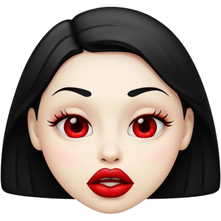 evil kissy face  emoji