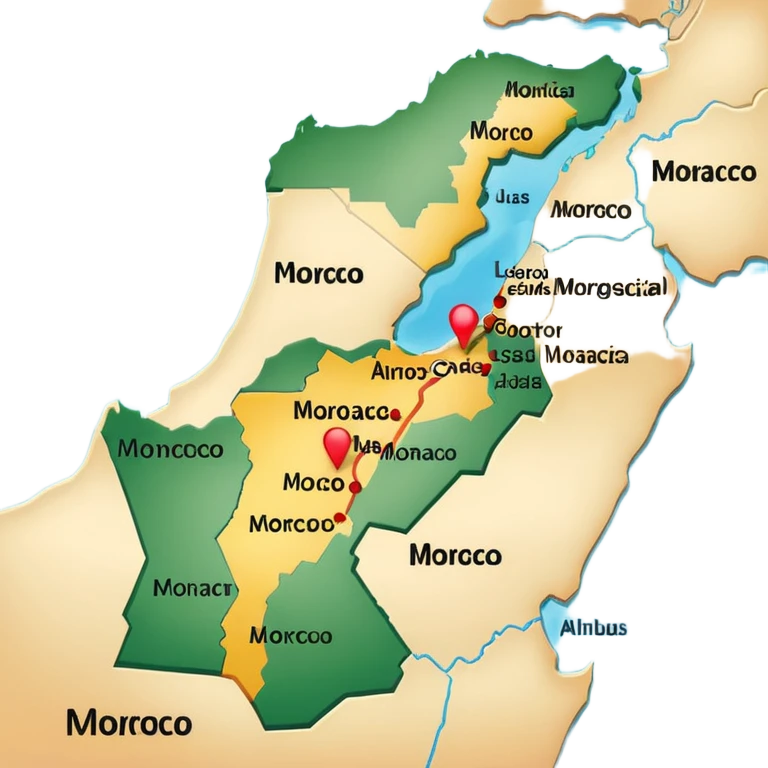 Create the full Moroccan map emoji