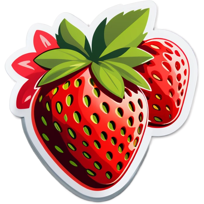 Fresas  emoji