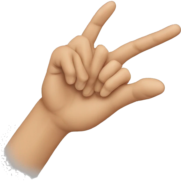 Sign language emoji
